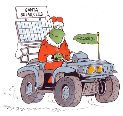 Green Santa